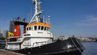 Schleppboot zu verkaufen