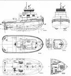 Schleppboot zu verkaufen