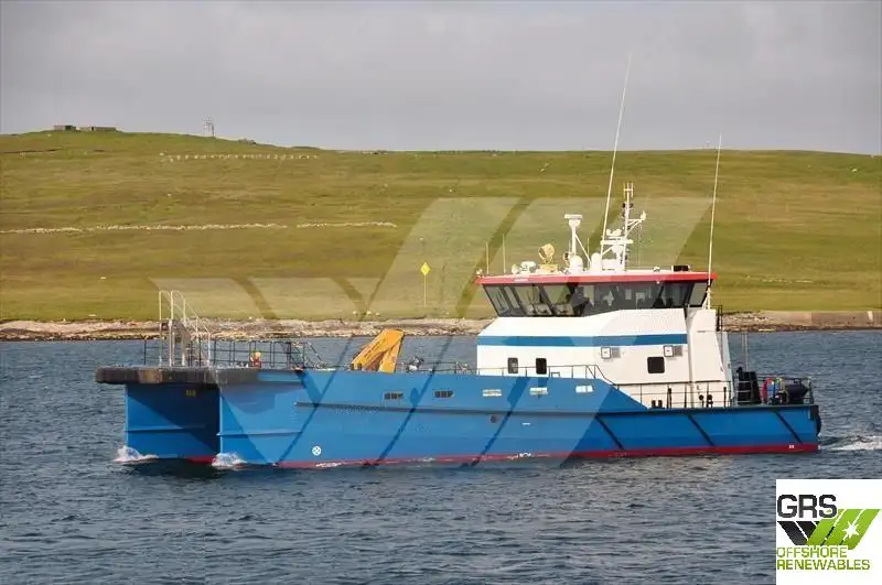 Windpark-Service-Schiff zu verkaufen