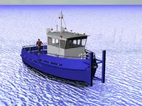 Schleppboot zu verkaufen