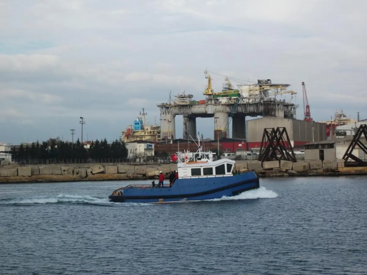 Schleppboot zu verkaufen