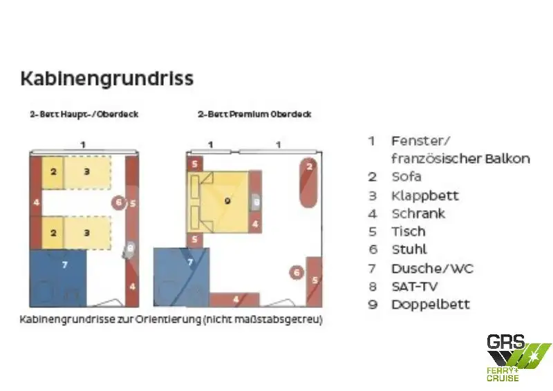 Kreuzfahrtschiff zu verkaufen