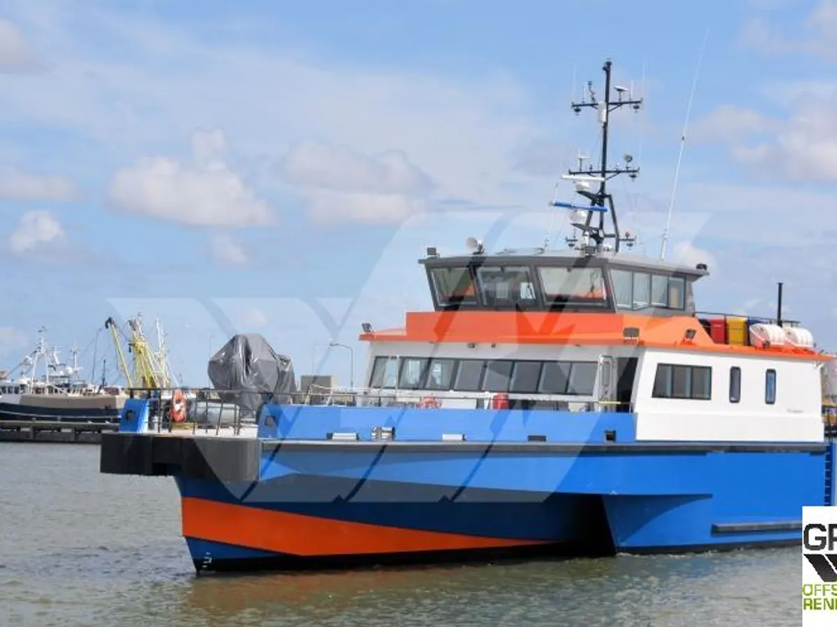 Windpark-Service-Schiff zu verkaufen