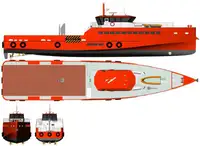 Crew-Boot zu verkaufen