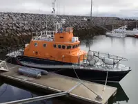 Rettungsboot zu verkaufen