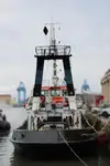 Schleppboot zu verkaufen