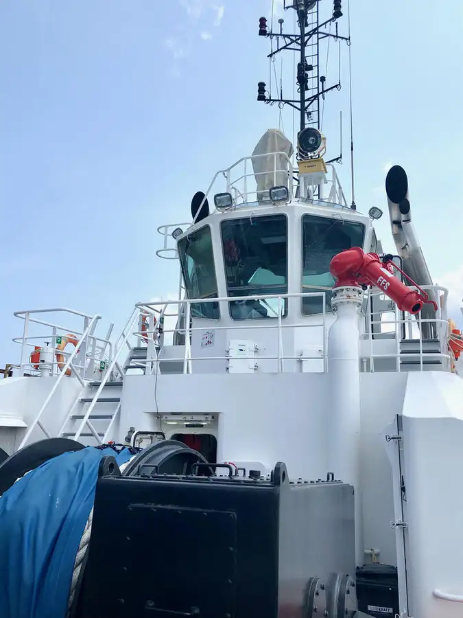 Schleppboot zu verkaufen