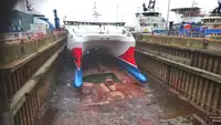 Fährschiff zu verkaufen