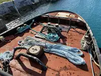 Schleppboot zu verkaufen