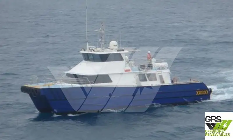 Windpark-Service-Schiff zu verkaufen