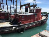Schleppboot zu verkaufen