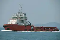 Schleppboot zu verkaufen