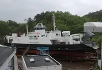 Fährschiff zu verkaufen