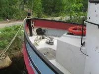 Schleppboot zu verkaufen