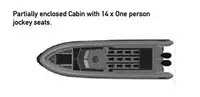 Festrumpf-Schlauchboot zu verkaufen