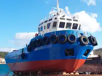 Schleppboot zu verkaufen