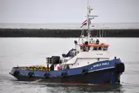 Schleppboot zu verkaufen