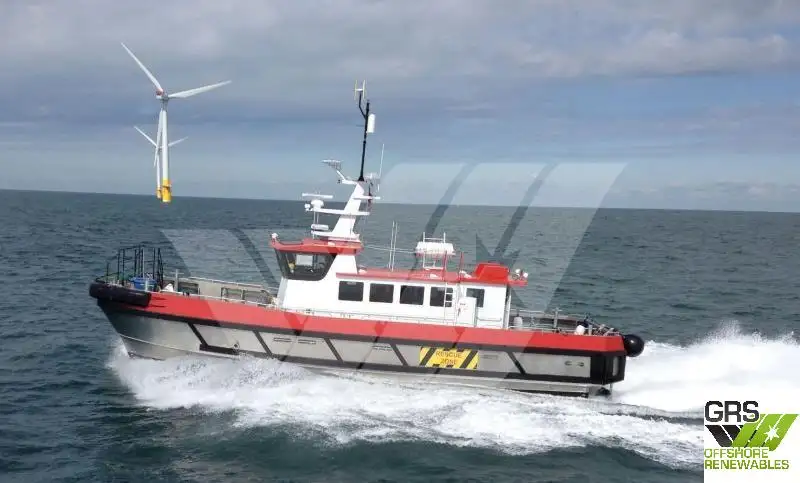 Windpark-Service-Schiff zu verkaufen