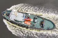 Schleppboot zu verkaufen