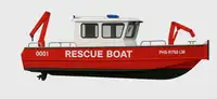 Rettungsschiff zu verkaufen