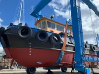 Schleppboot zu verkaufen