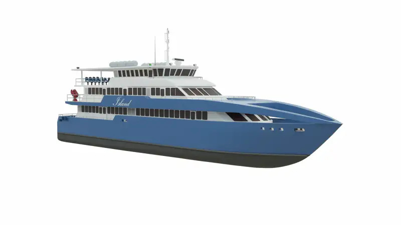Fährschiff zu verkaufen