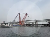 Kranboot zu verkaufen