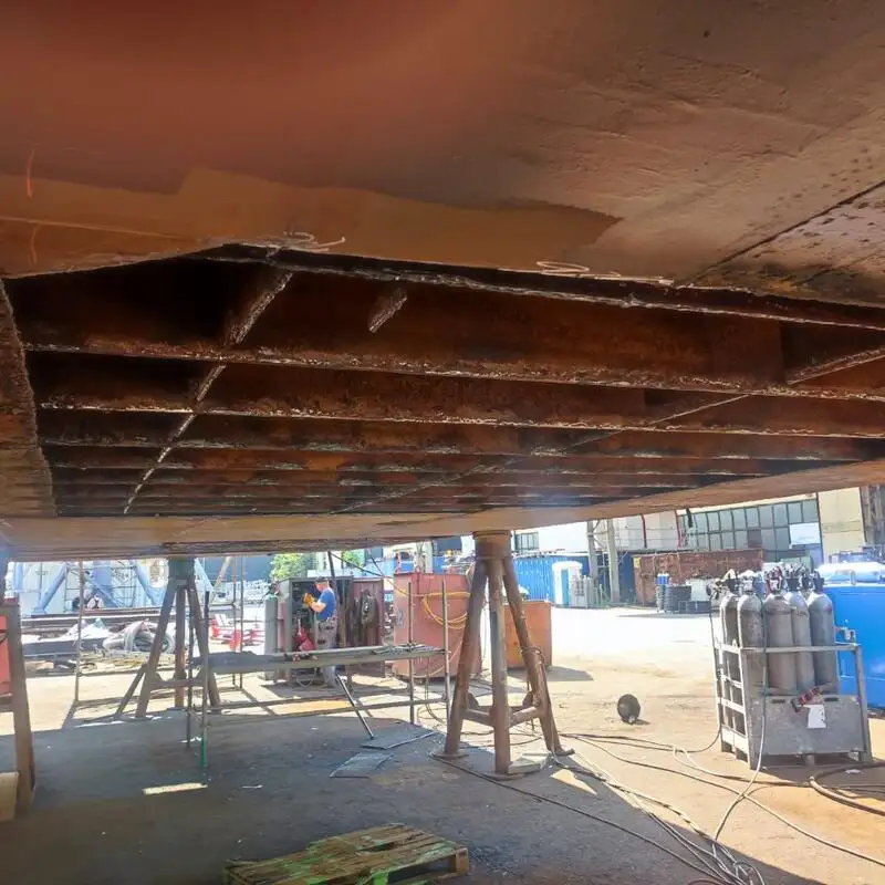 Lastkahn zu verkaufen