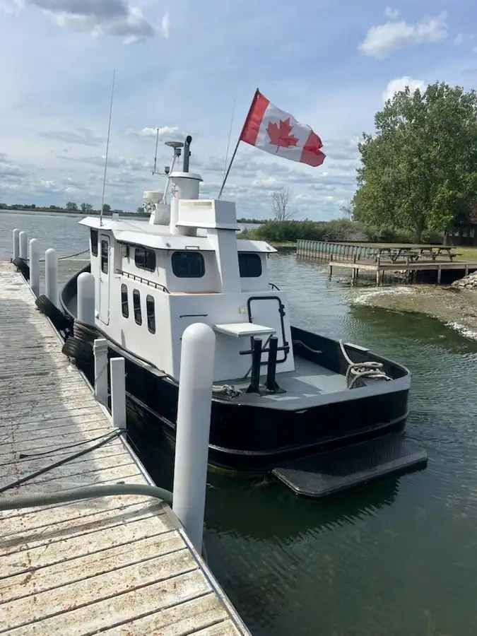 Schleppboot zu verkaufen
