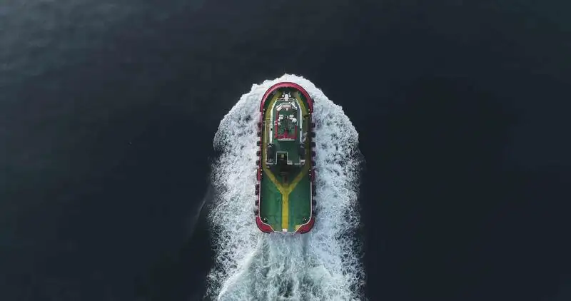 Schleppboot zu verkaufen