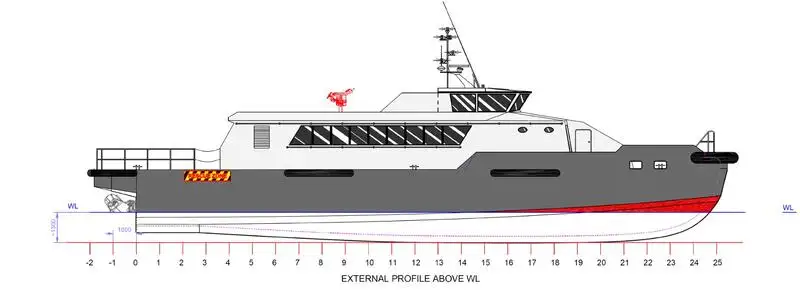 Fährschiff zu verkaufen