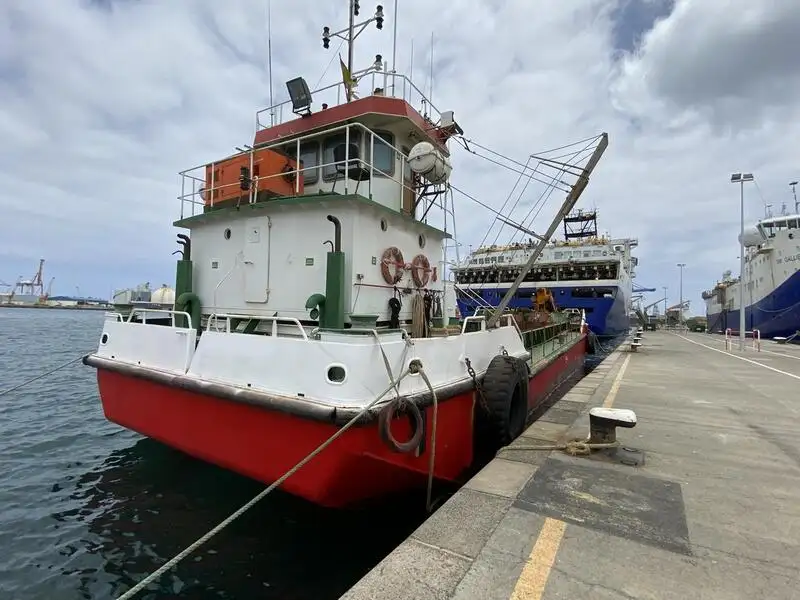 Lastkahn zu verkaufen