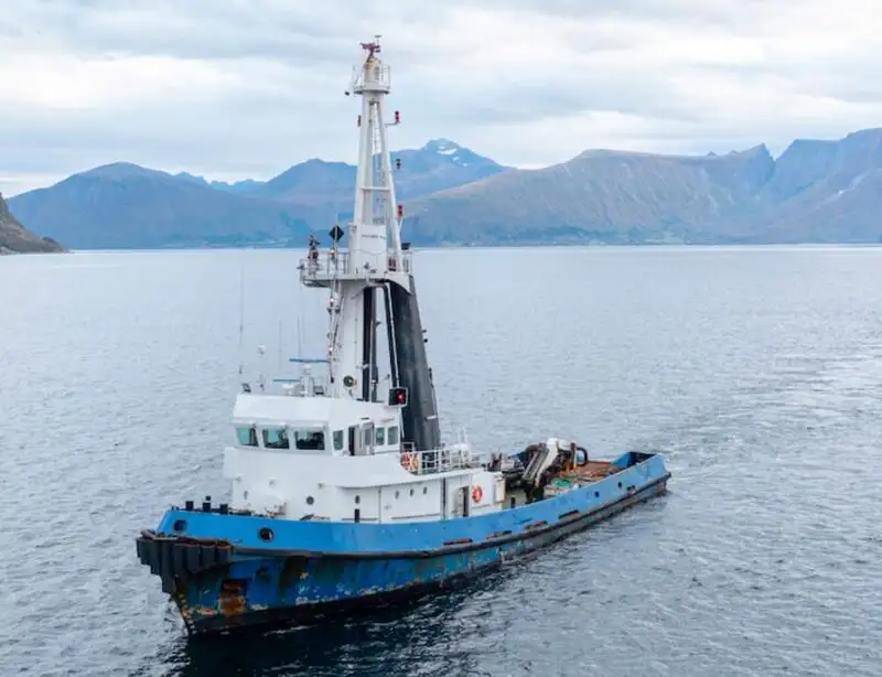 Schleppboot zu verkaufen