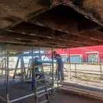 Lastkahn zu verkaufen