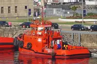 Schleppboot zu verkaufen