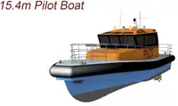 Lotsenboot zu verkaufen