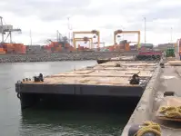 Lastkahn zu verkaufen