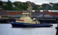 Schleppboot zu verkaufen