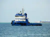 Schleppboot zu verkaufen