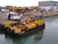 Lastkahn zu verkaufen