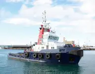 Schleppboot zu verkaufen