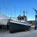 Schleppboot zu verkaufen