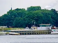 Lastkahn zu verkaufen