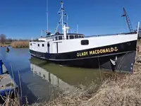 Schleppboot zu verkaufen