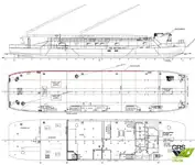 Lastkahn zu verkaufen