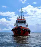 Schleppboot zu verkaufen