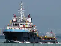 Schleppboot zu verkaufen