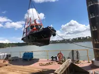 Vermessungsschiff zu verkaufen