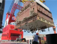 Lastkahn zu verkaufen